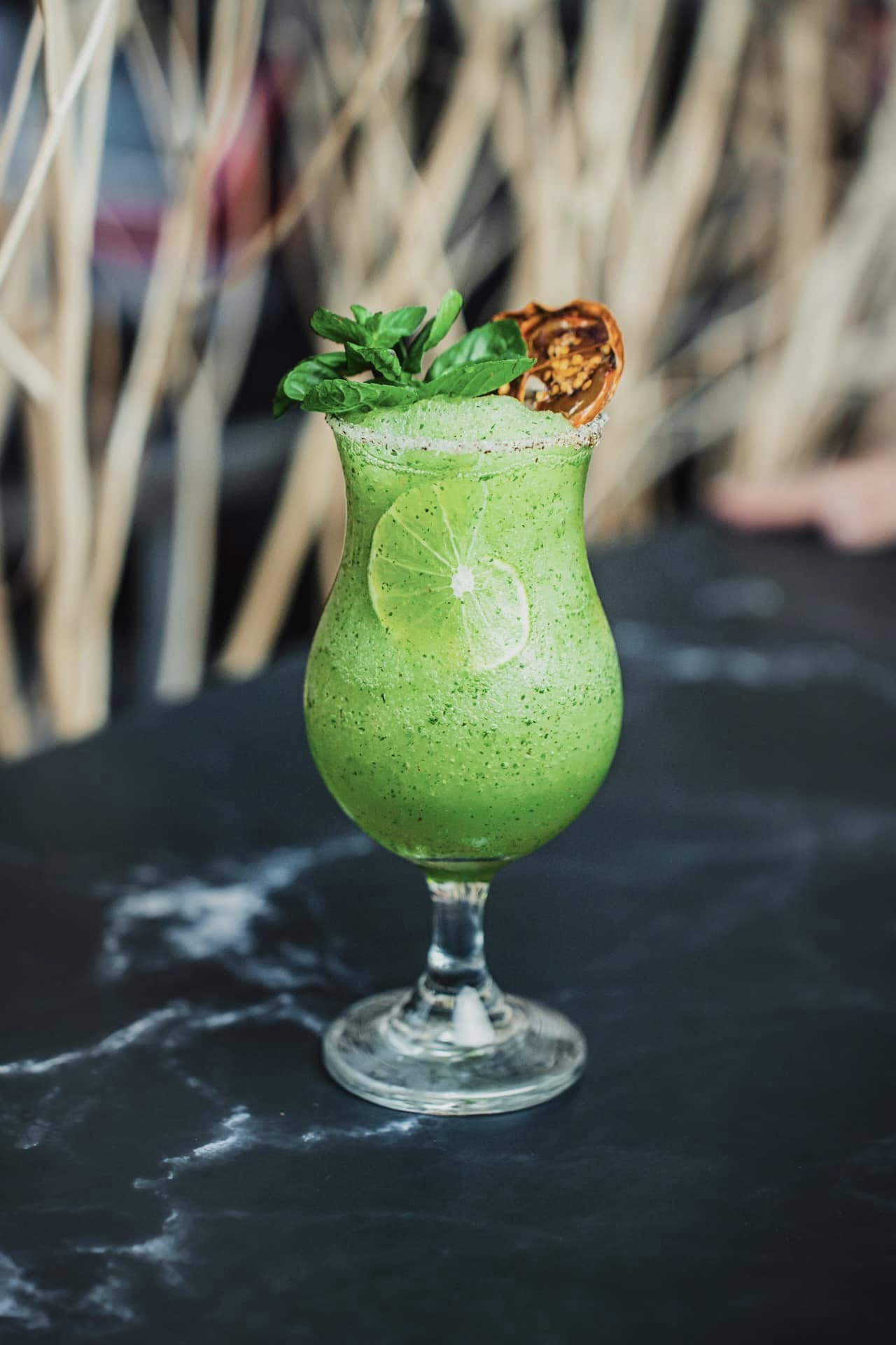 Coctel huracán verde