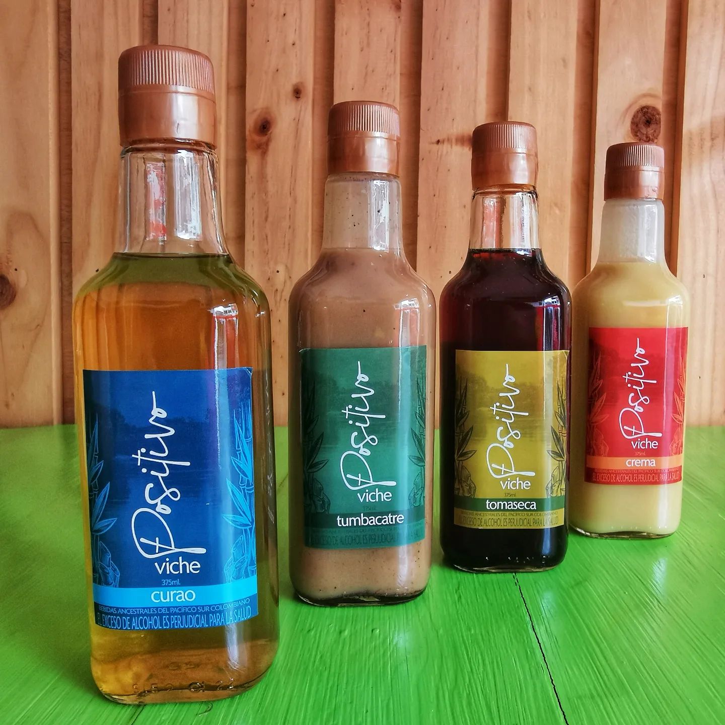 Botellas Viche Positivo