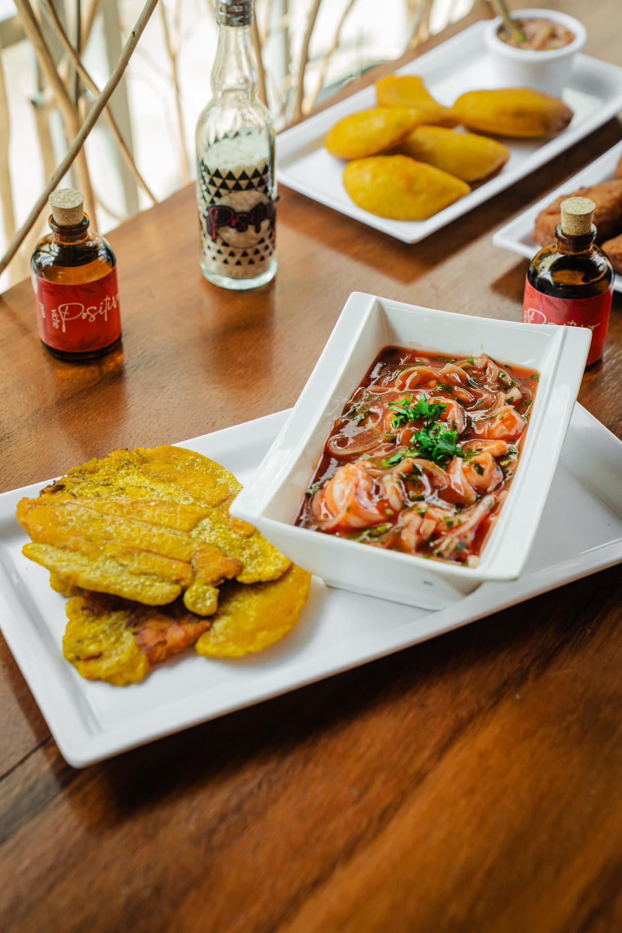 Ceviche de camarones
